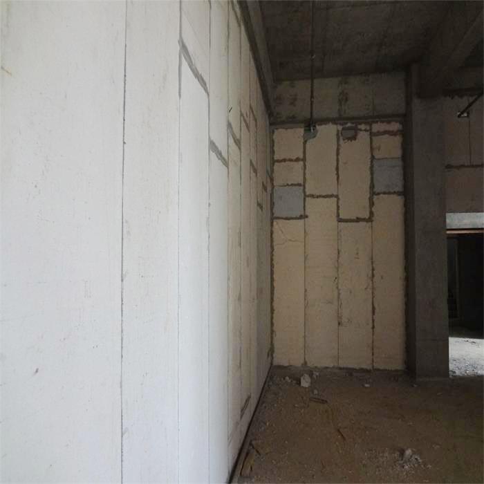 廣州某機(jī)械加工企業(yè)廠(chǎng)房泡沫水泥夾芯條板安裝現(xiàn)場(chǎng)